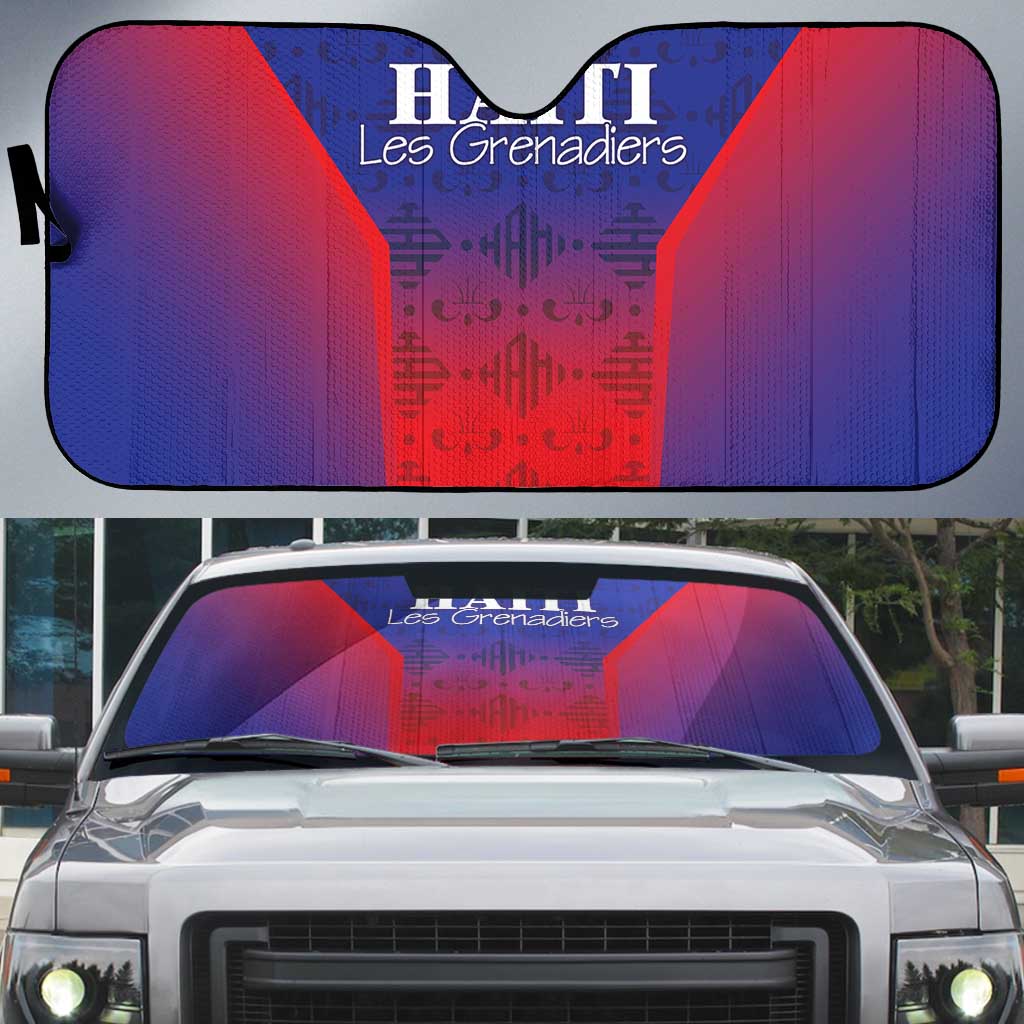 Afro Haiti Football Auto Sun Shade Sporty Style