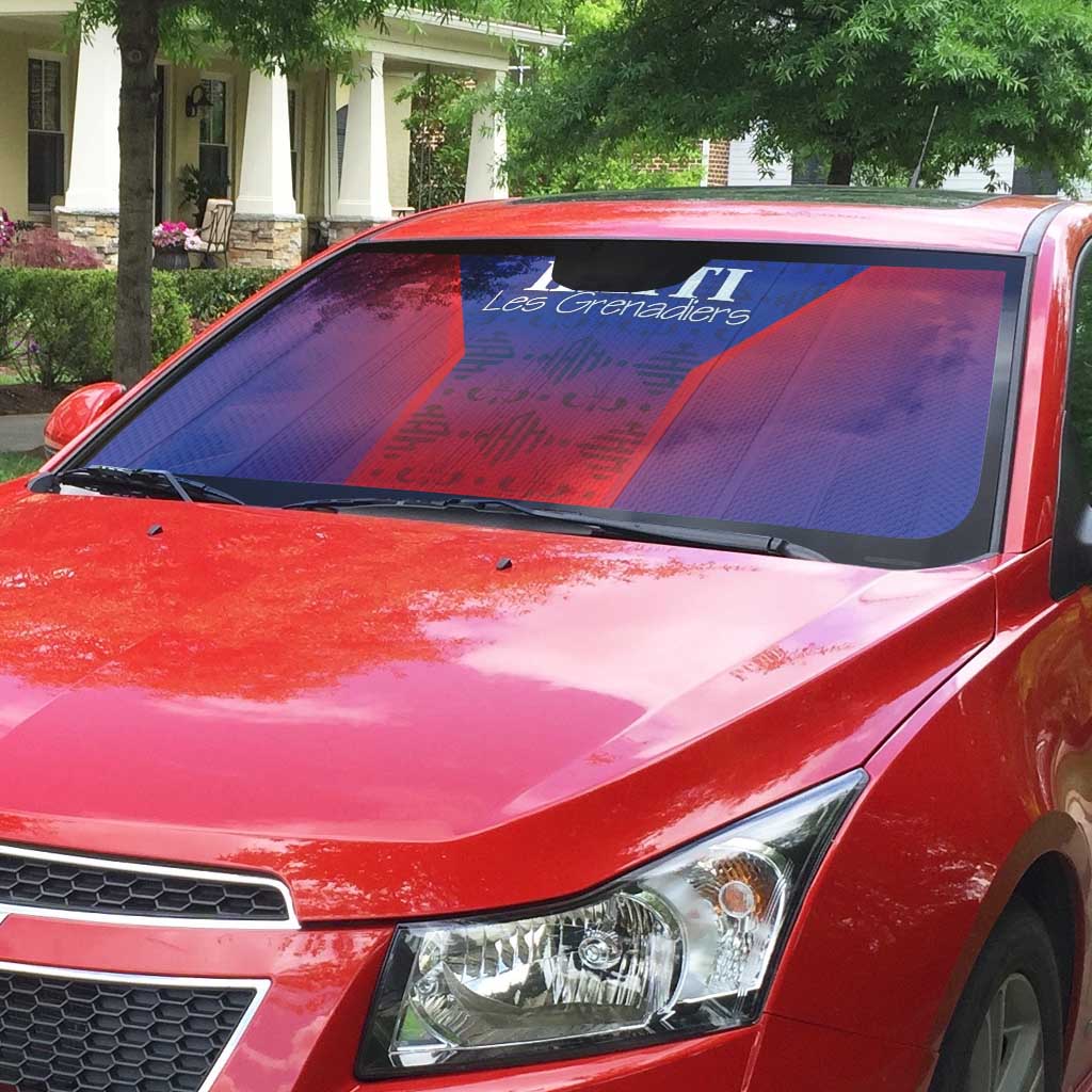 Afro Haiti Football Auto Sun Shade Sporty Style