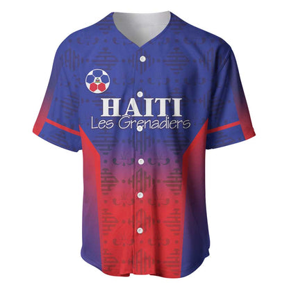 Custom Afro Haiti Football Baseball Jersey Sporty Style LT05
