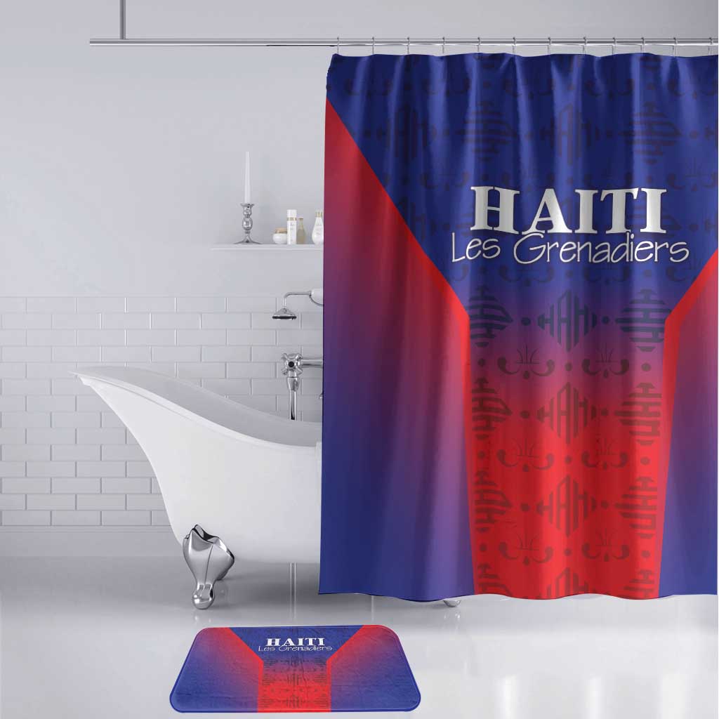 Afro Haiti Football Bathroom Set Sporty Style