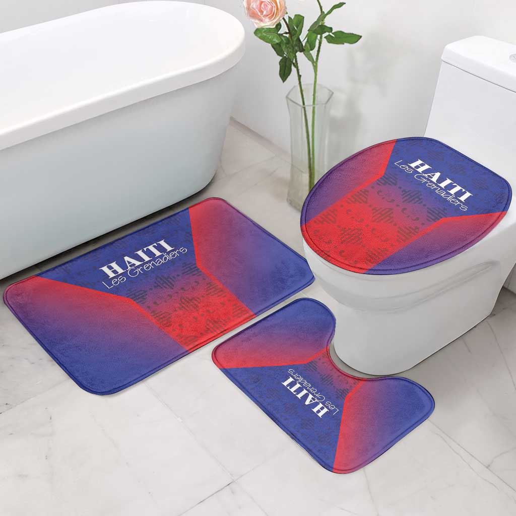 Afro Haiti Football Bathroom Set Sporty Style