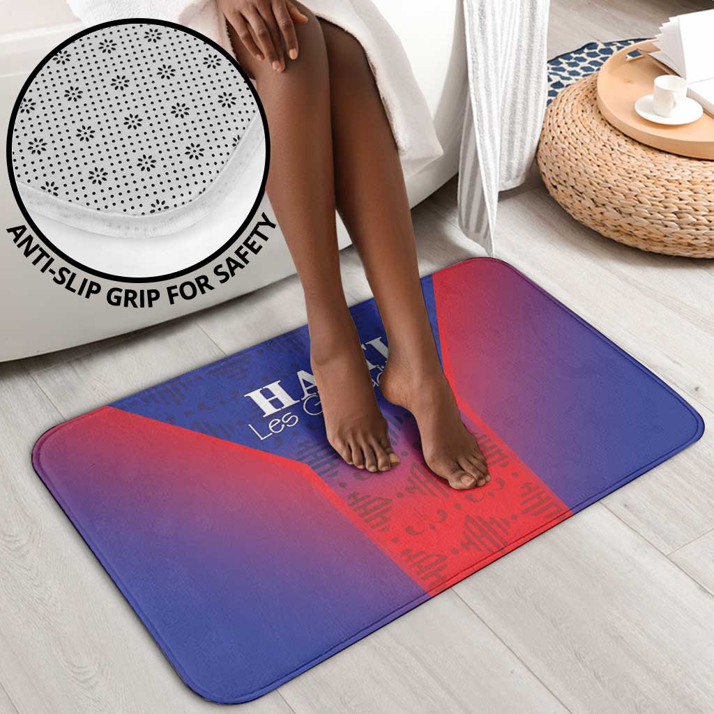 Afro Haiti Football Bathroom Set Sporty Style