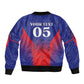 Custom Afro Haiti Football Bomber Jacket Sporty Style - African Pride