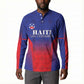 Custom Afro Haiti Football Button Sweatshirt Sporty Style