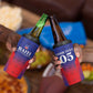 Custom Afro Haiti Football 4 in 1 Can Cooler Tumbler Sporty Style - African Pride