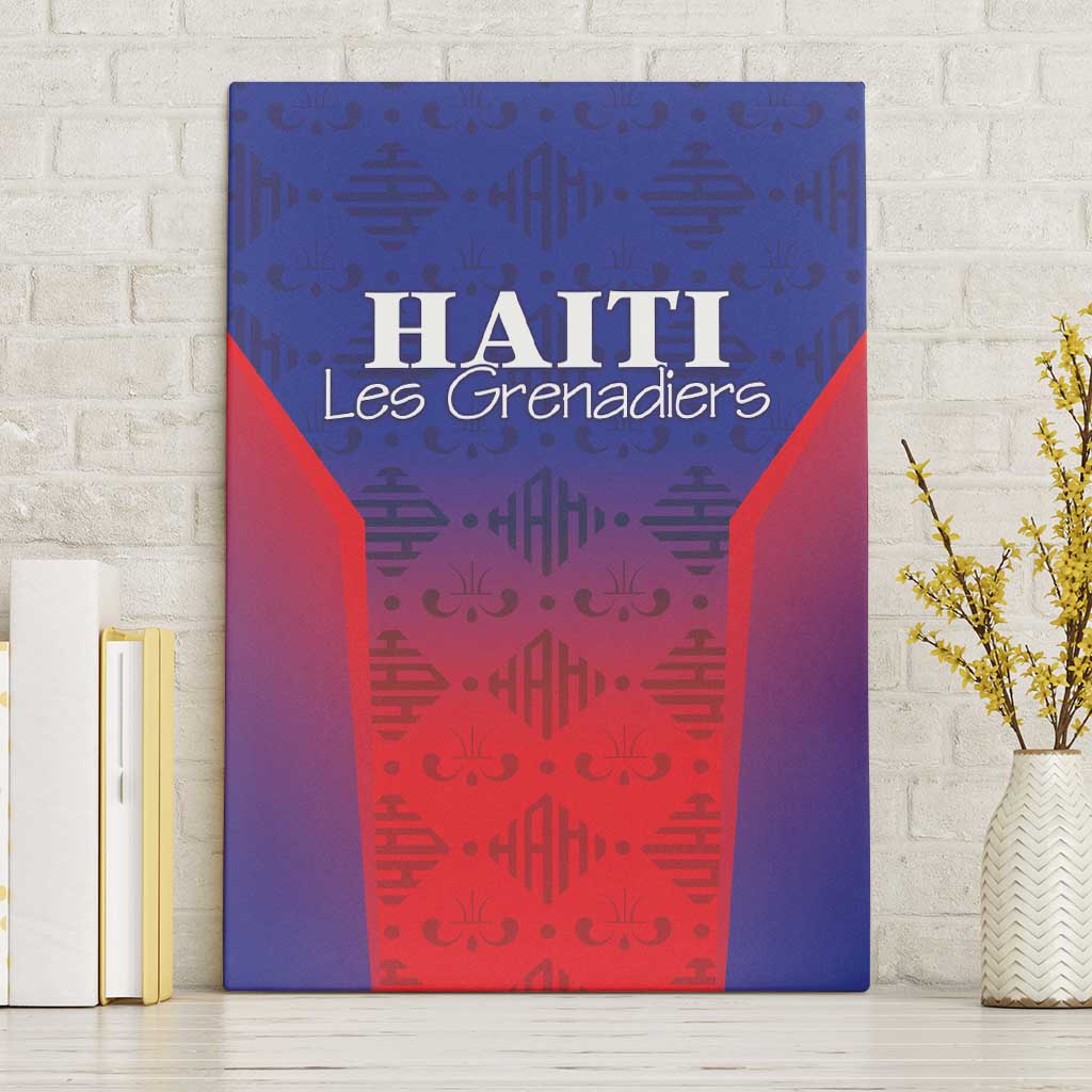 Afro Haiti Football Canvas Wall Art Sporty Style - African Pride