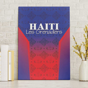 Afro Haiti Football Canvas Wall Art Sporty Style - African Pride