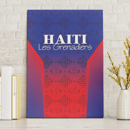 Afro Haiti Football Canvas Wall Art Sporty Style - African Pride