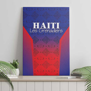 Afro Haiti Football Canvas Wall Art Sporty Style - African Pride