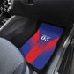 Custom Afro Haiti Football Car Mats Sporty Style - African Pride
