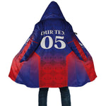 Custom Afro Haiti Football Cloak Sporty Style