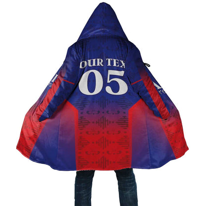 Custom Afro Haiti Football Cloak Sporty Style