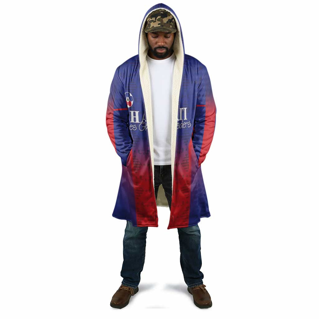 Custom Afro Haiti Football Cloak Sporty Style