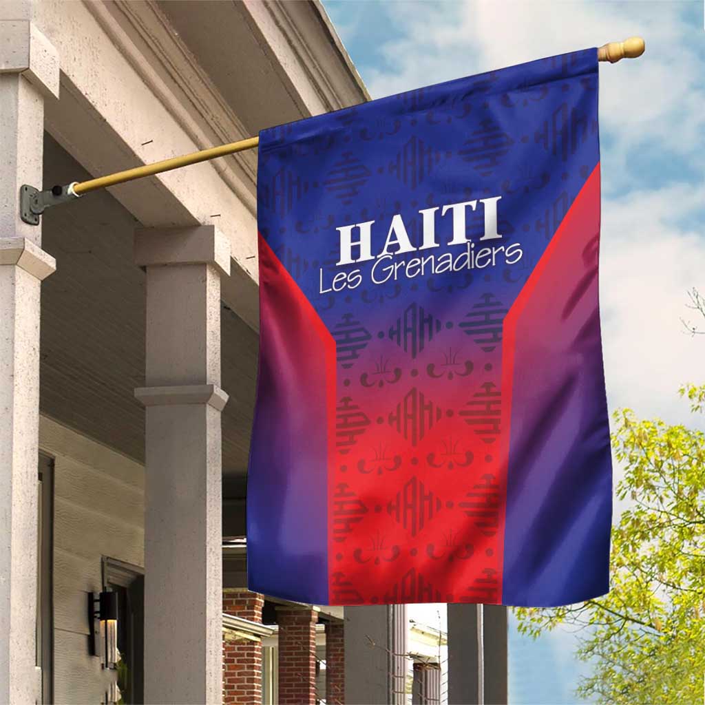 Afro Haiti Football Garden Flag Sporty Style - African Pride