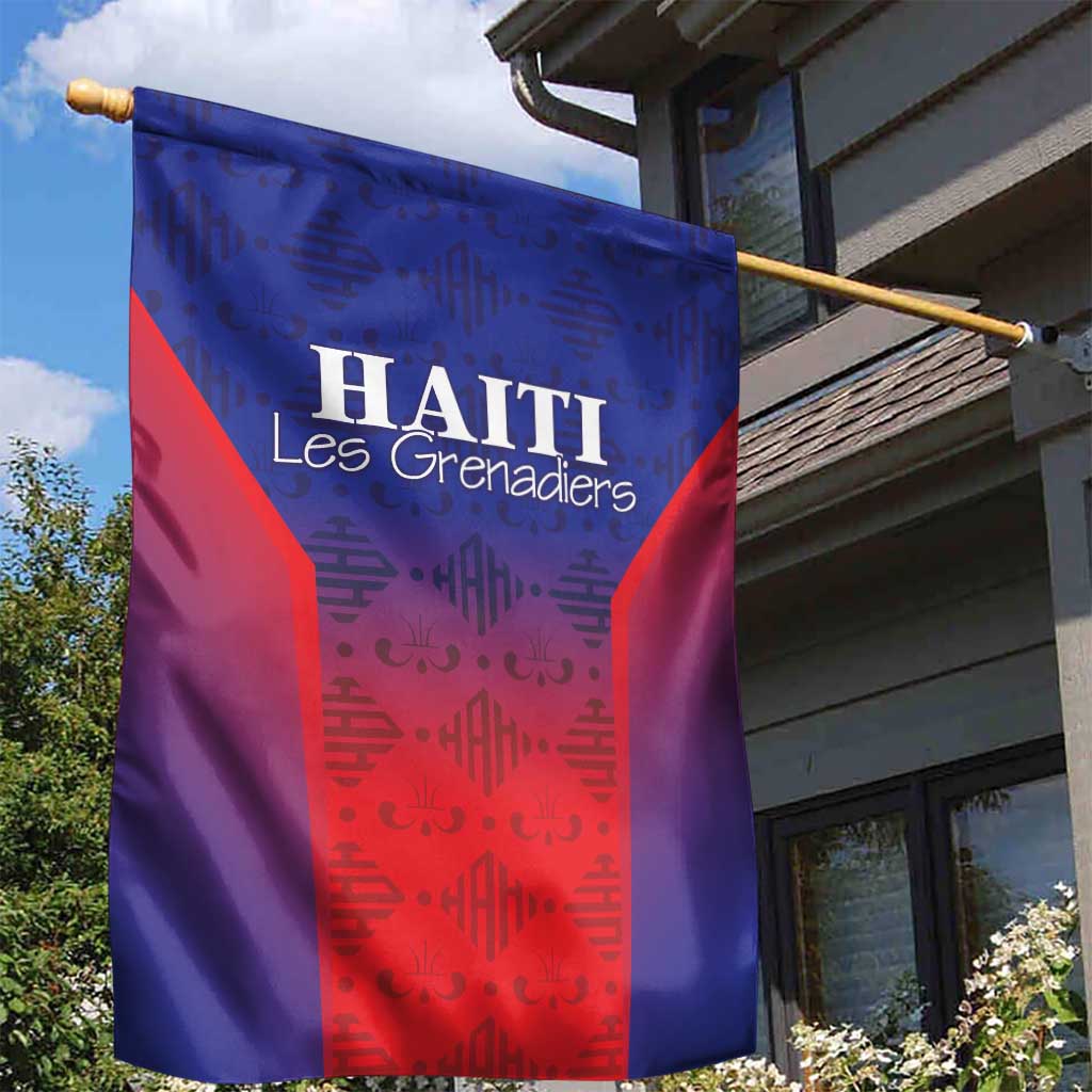 Afro Haiti Football Garden Flag Sporty Style - African Pride