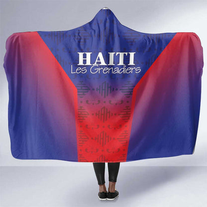 Afro Haiti Football Hooded Blanket Sporty Style - African Pride