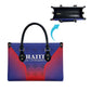 Afro Haiti Football Leather Bag Sporty Style