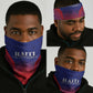 Afro Haiti Football Neck Gaiter Sporty Style - African Pride