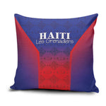 Afro Haiti Football Pillow Cover Sporty Style
