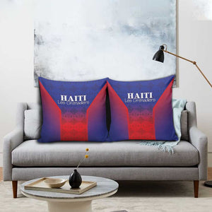 Afro Haiti Football Pillow Cover Sporty Style