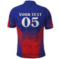 Custom Afro Haiti Football Polo Shirt Sporty Style LT05