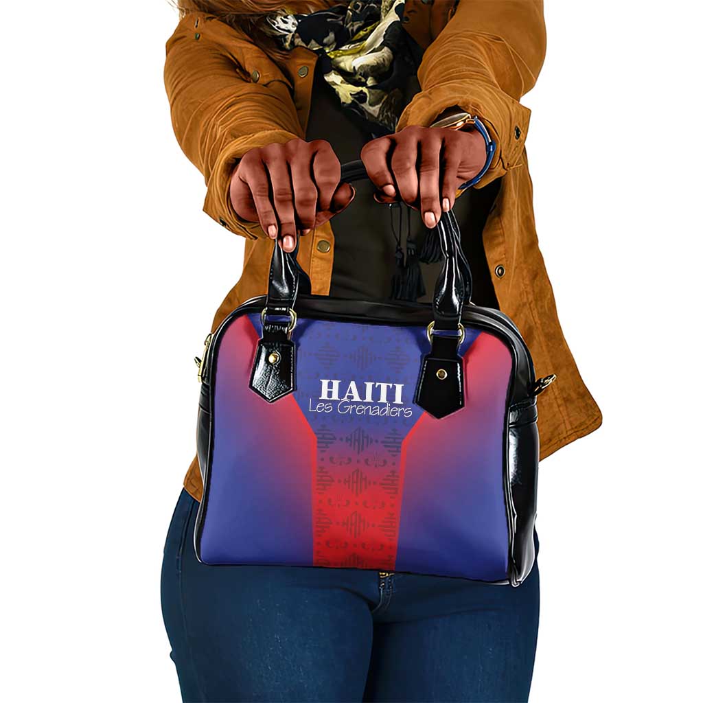 Afro Haiti Football Shoulder Handbag Sporty Style - African Pride