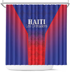 Afro Haiti Football Shower Curtain Sporty Style - African Pride