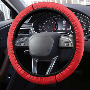 Afro Haiti Football Steering Wheel Cover Sporty Style - African Pride