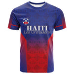 Custom Afro Haiti Football T shirt Sporty Style LT05