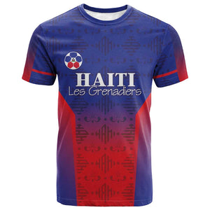 Custom Afro Haiti Football T shirt Sporty Style LT05