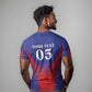 Custom Afro Haiti Football T shirt Sporty Style LT05