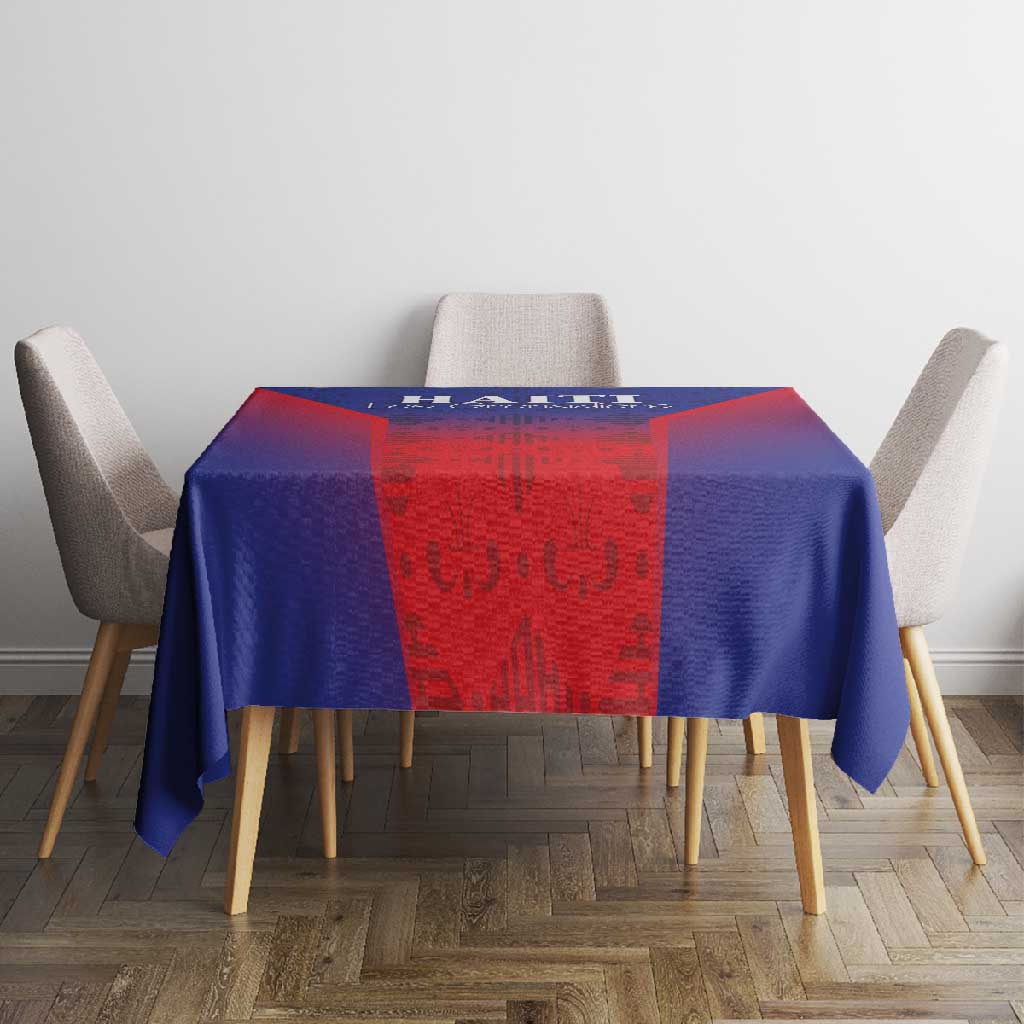 Afro Haiti Football Tablecloth Sporty Style - African Pride