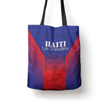 Afro Haiti Football Tote Bag Sporty Style