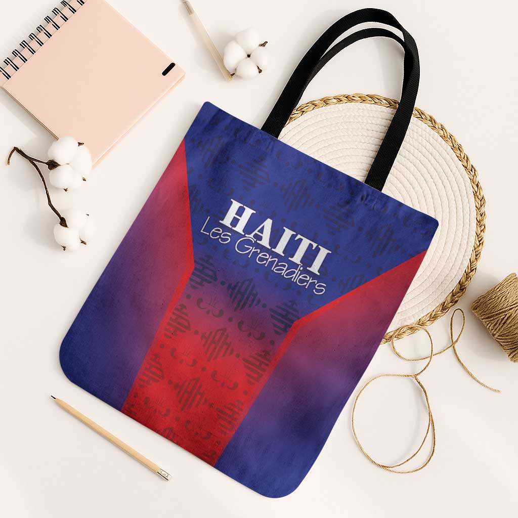 Afro Haiti Football Tote Bag Sporty Style
