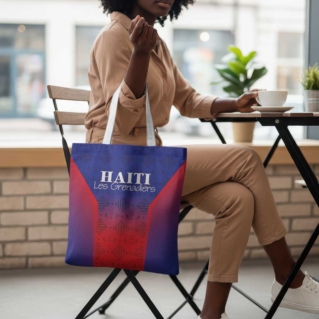 Afro Haiti Football Tote Bag Sporty Style