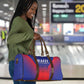 Afro Haiti Football Travel Bag Sporty Style