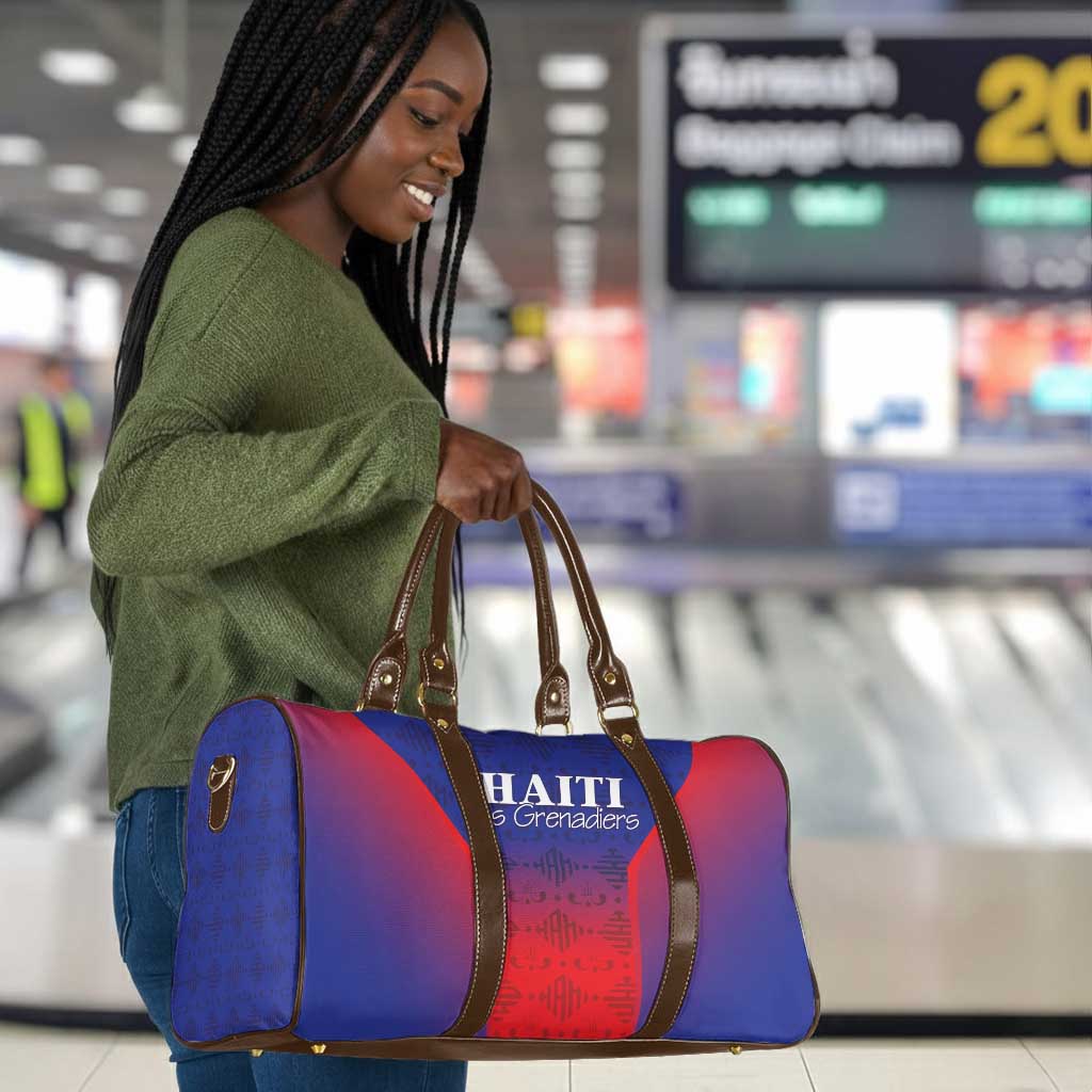 Afro Haiti Football Travel Bag Sporty Style