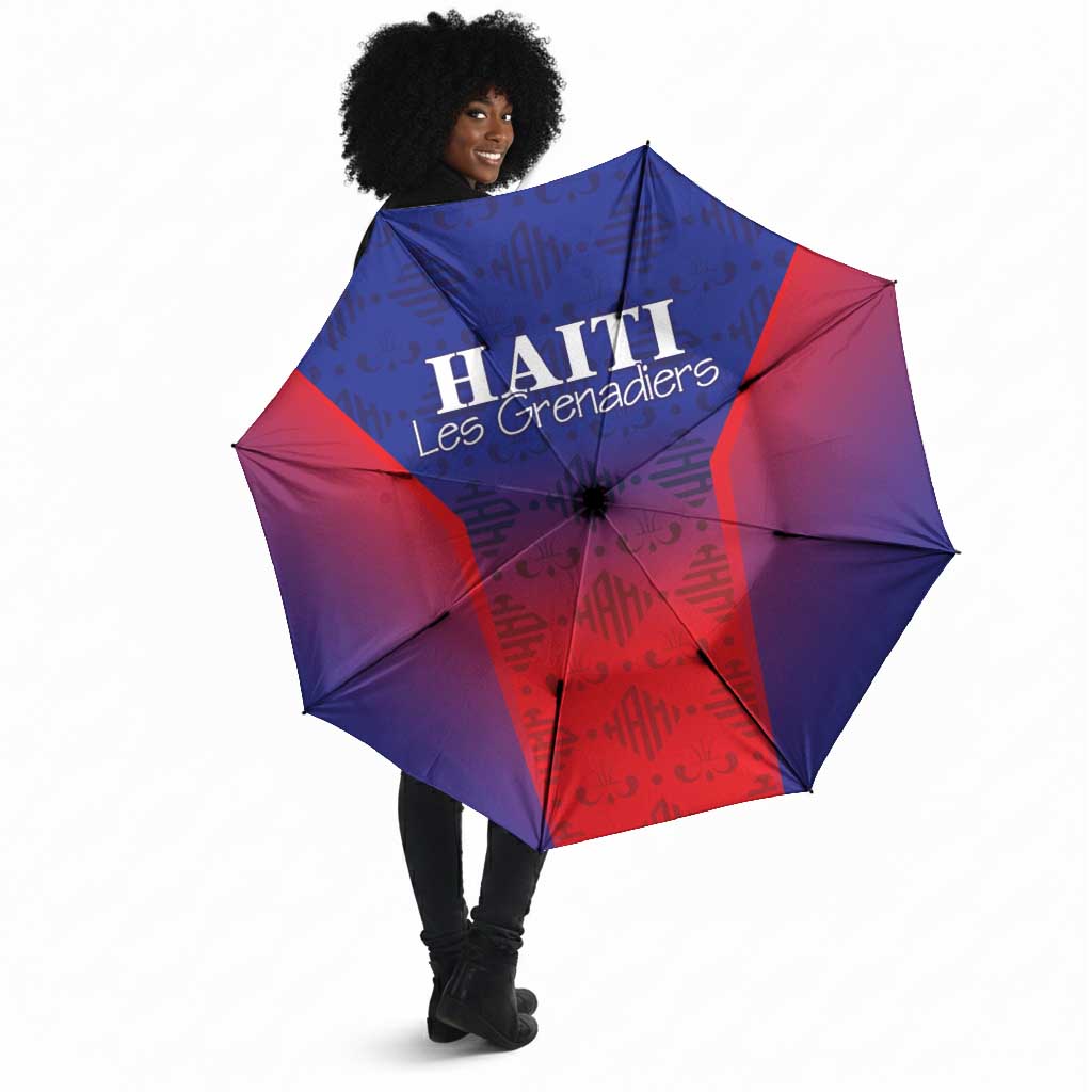 Afro Haiti Football Umbrella Sporty Style