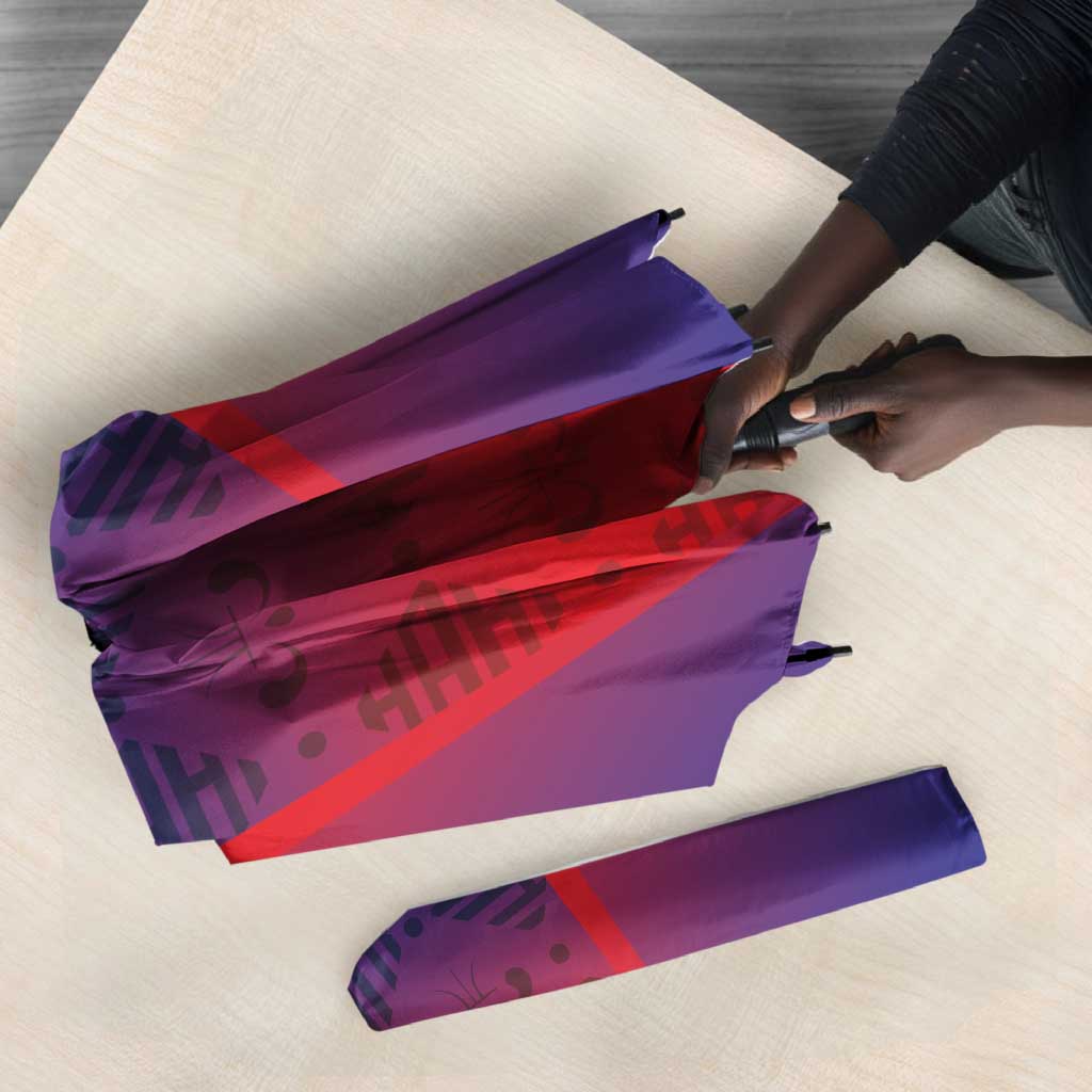 Afro Haiti Football Umbrella Sporty Style