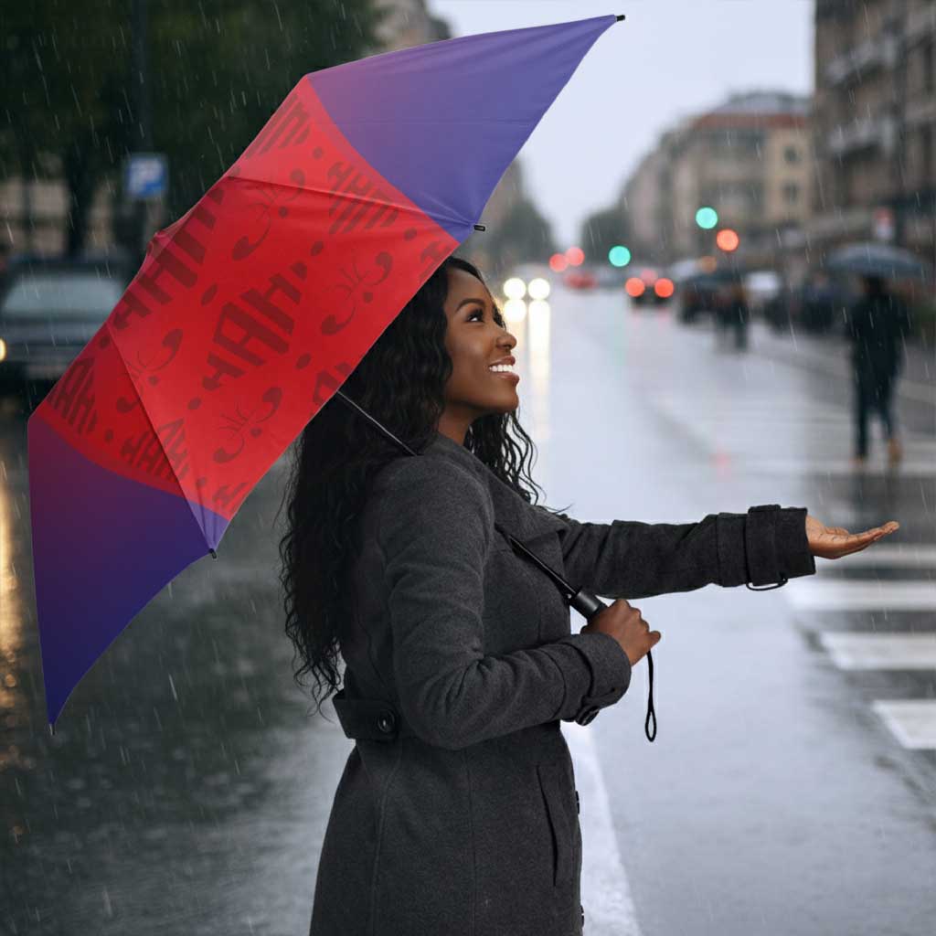 Afro Haiti Football Umbrella Sporty Style