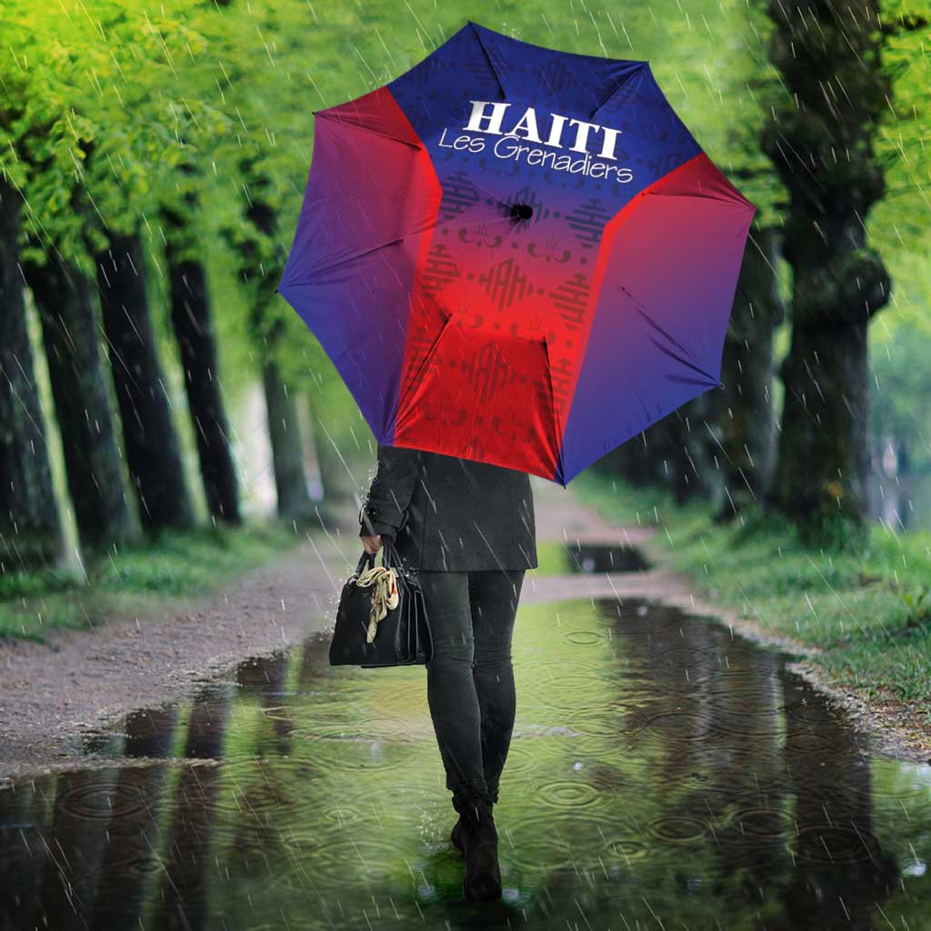 Afro Haiti Football Umbrella Sporty Style