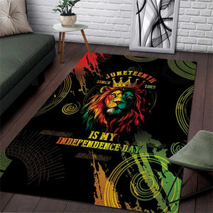 Juneteenth Is My Independence Day Area Rug