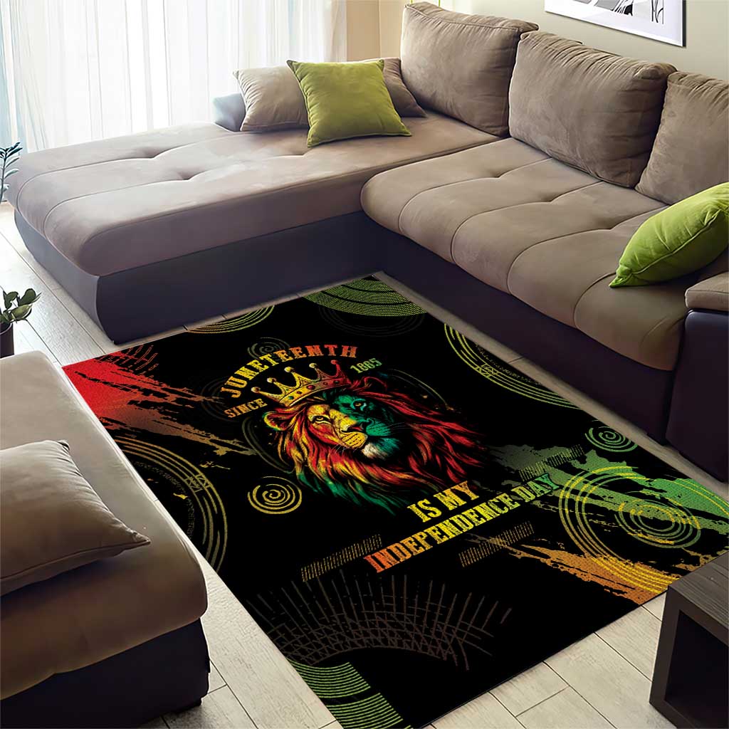 Juneteenth Is My Independence Day Area Rug