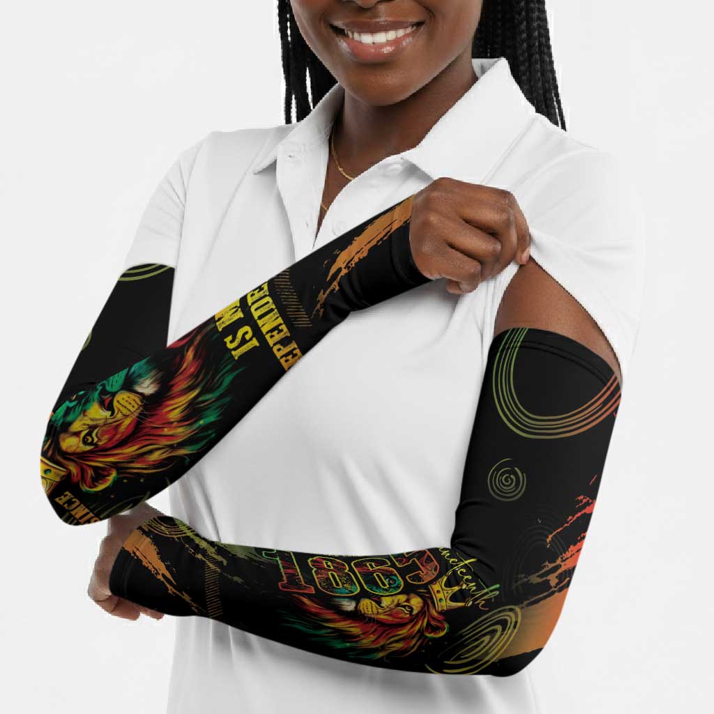 Juneteenth Is My Independence Day Arm Sleeves