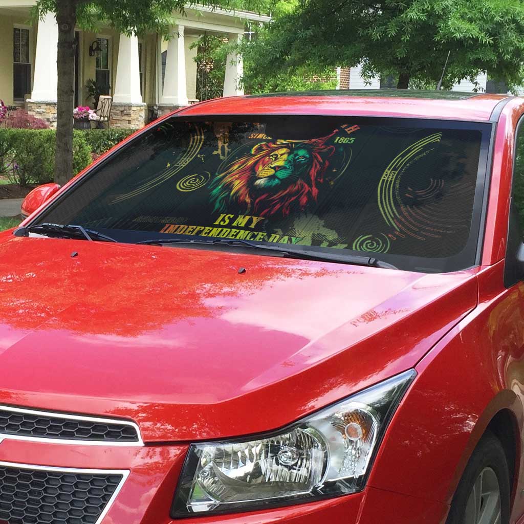 Juneteenth Is My Independence Day Auto Sun Shade