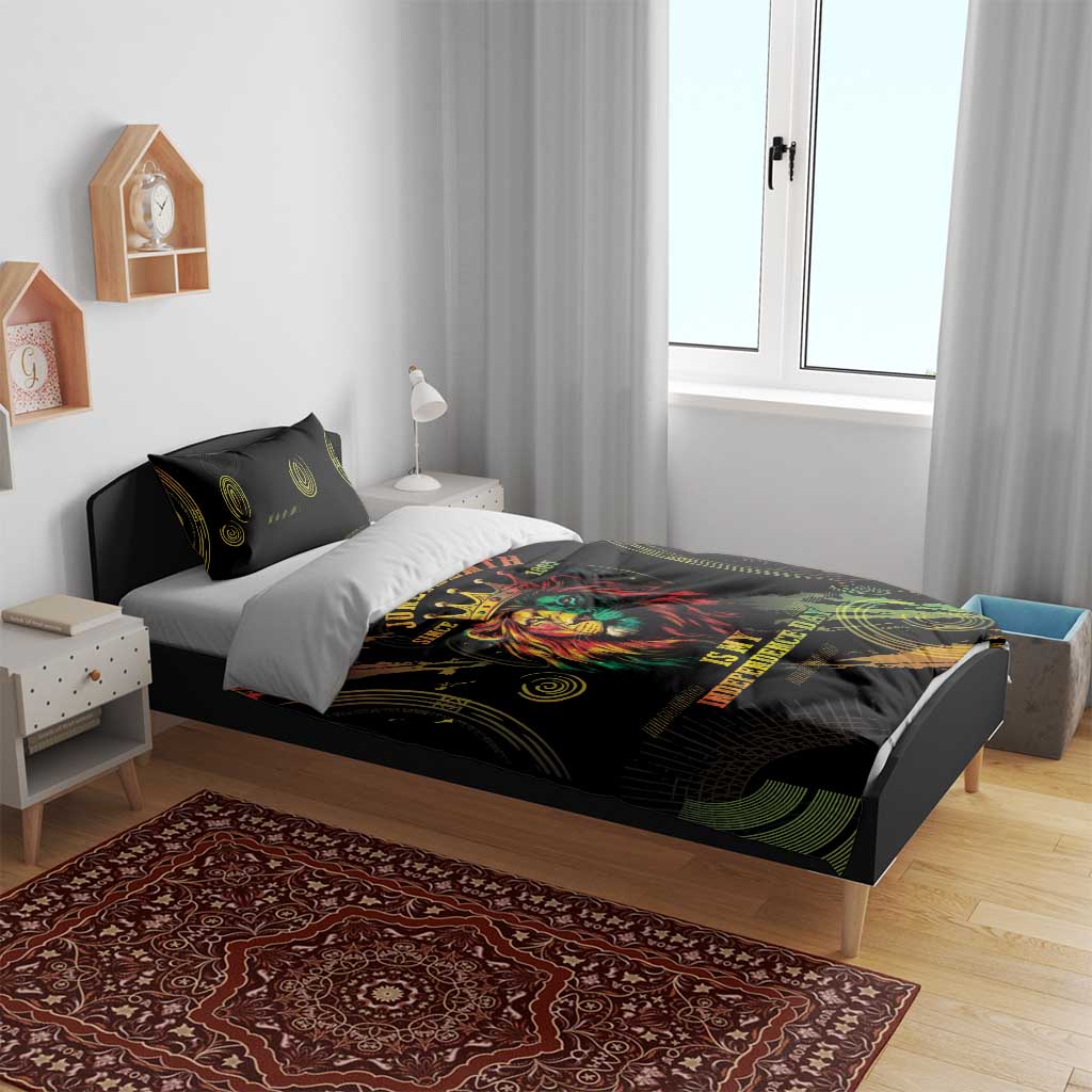 Juneteenth Is My Independence Day Bedding Set