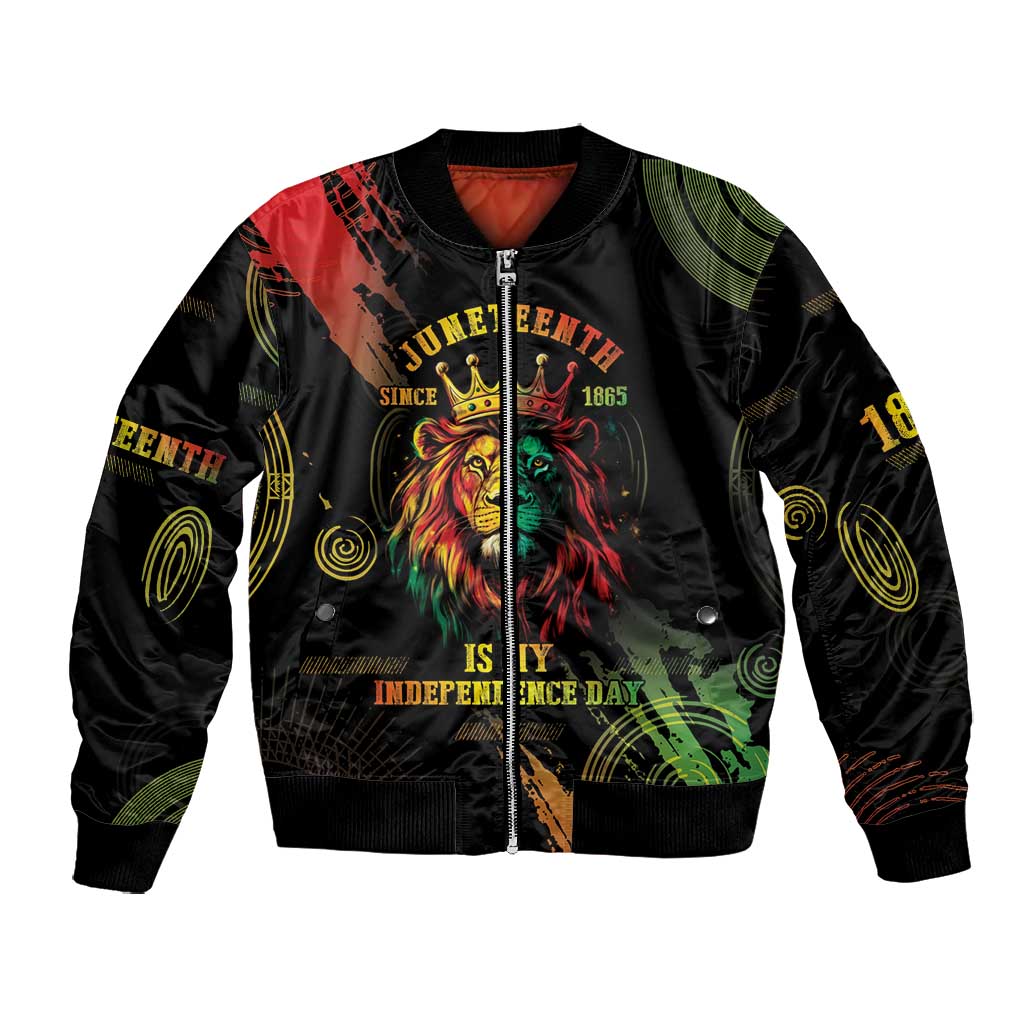 Juneteenth Is My Independence Day Bomber Jacket