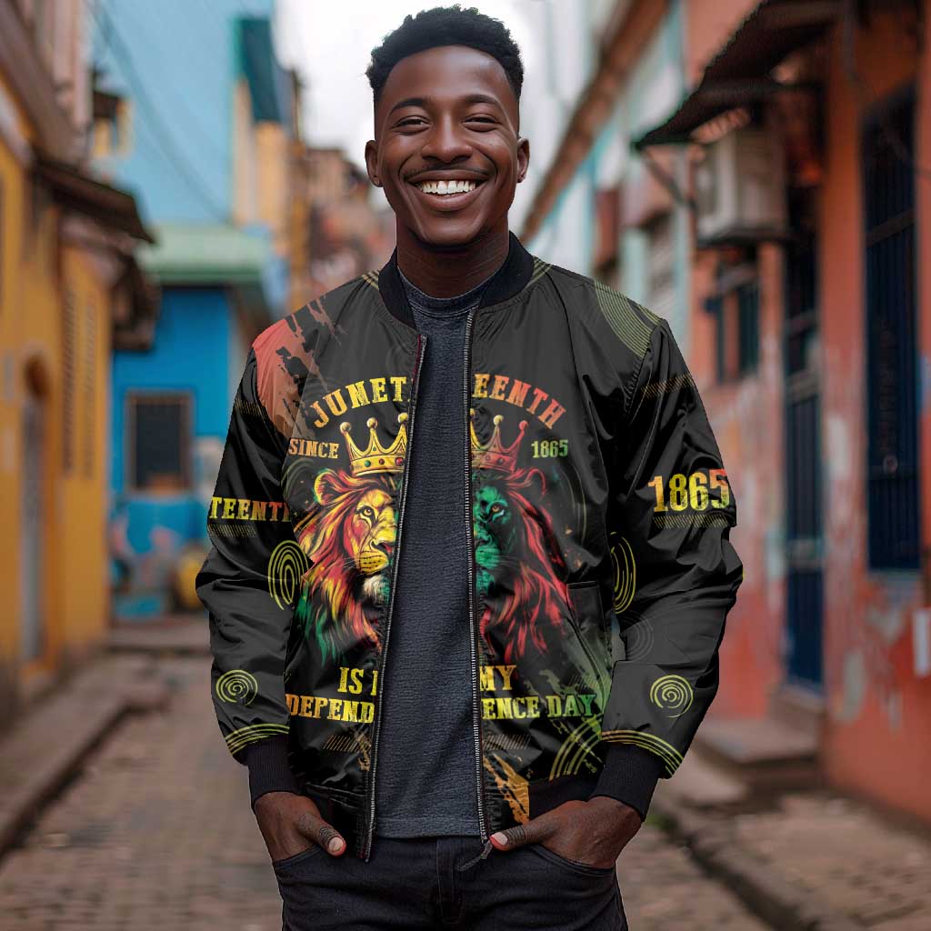 Juneteenth Is My Independence Day Bomber Jacket