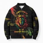 Juneteenth Is My Independence Day Bomber Puffer Jacket