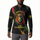 Juneteenth Is My Independence Day Button Sweatshirt